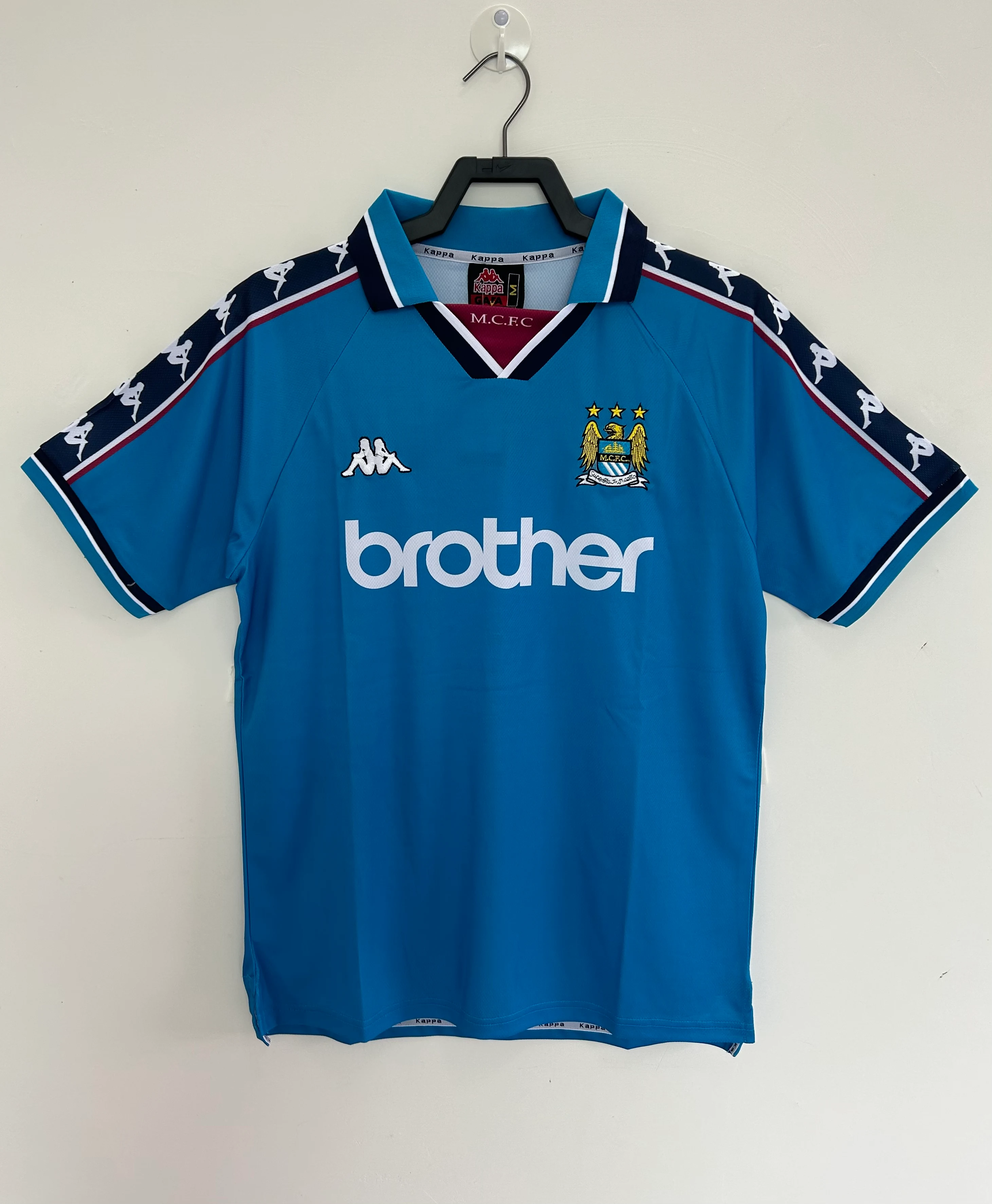 1997-98 Manchester City home retro jersey