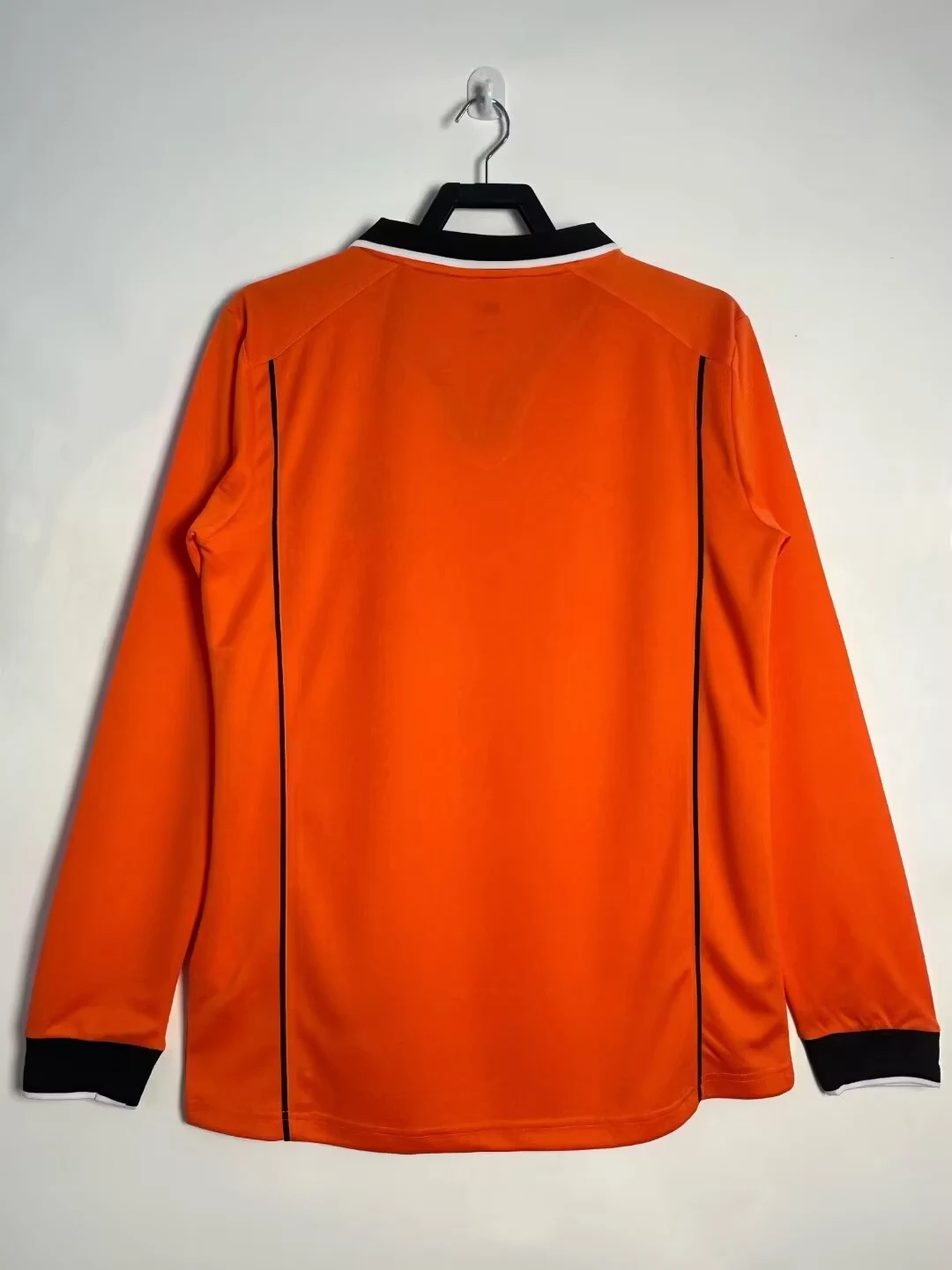1998 Netherlands Home Long Sleeve Retro Jersey view 2
