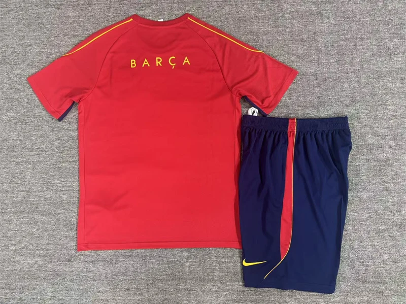 2026-27 Barcelona Red Short-Sleeve Training Jersey view 2
