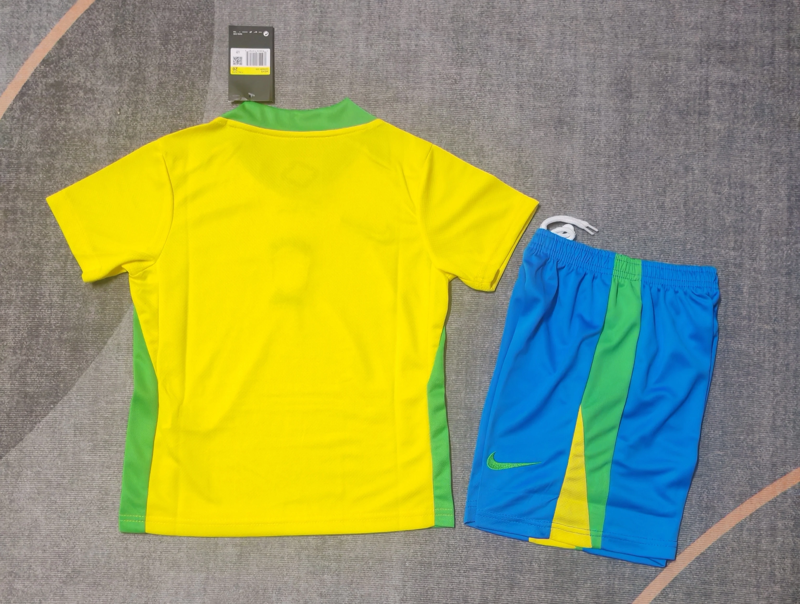2025-26 Brazil Home Jersey – Kids' view 2