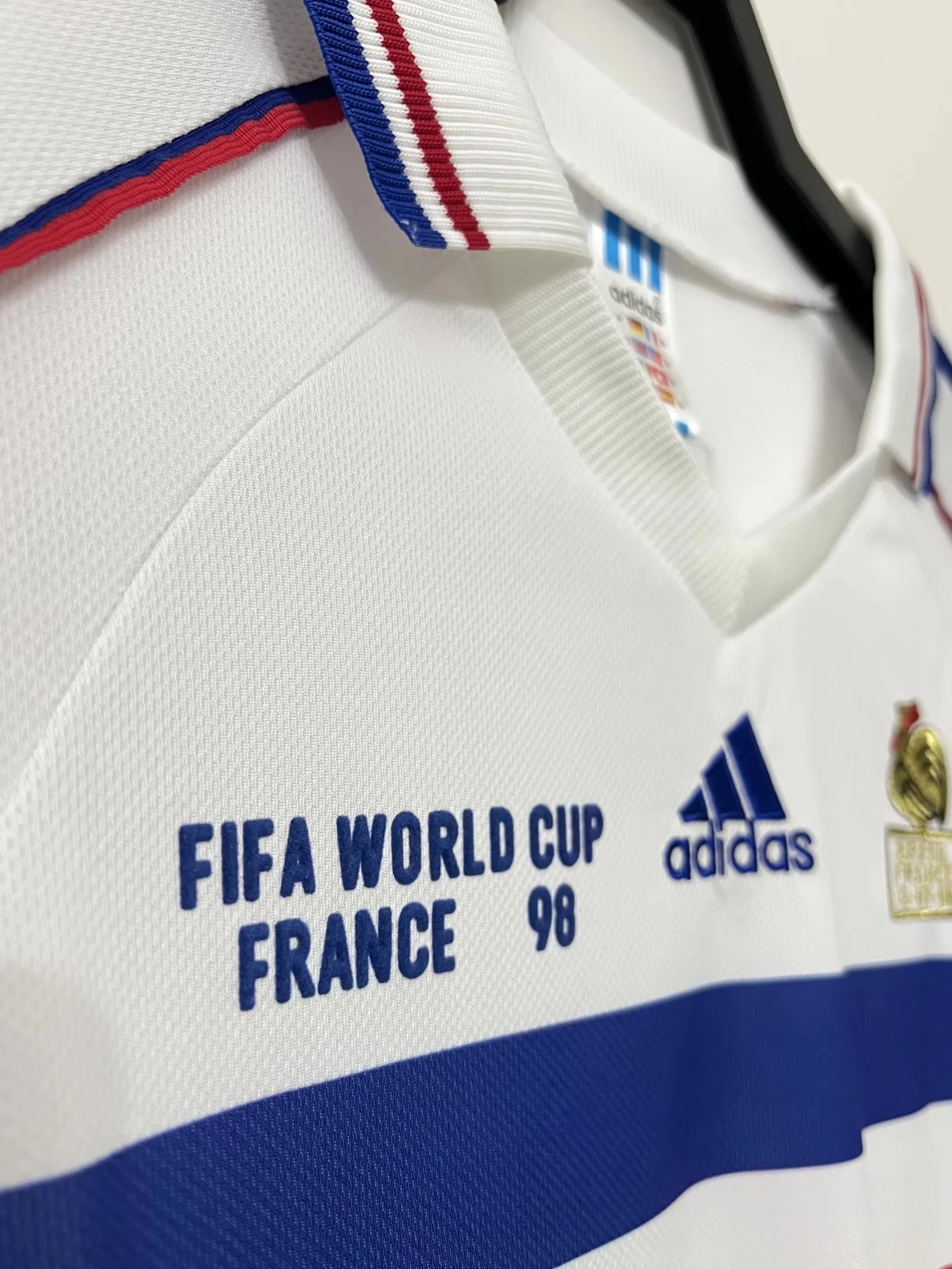 1998 France Away Retro Jersey view 4