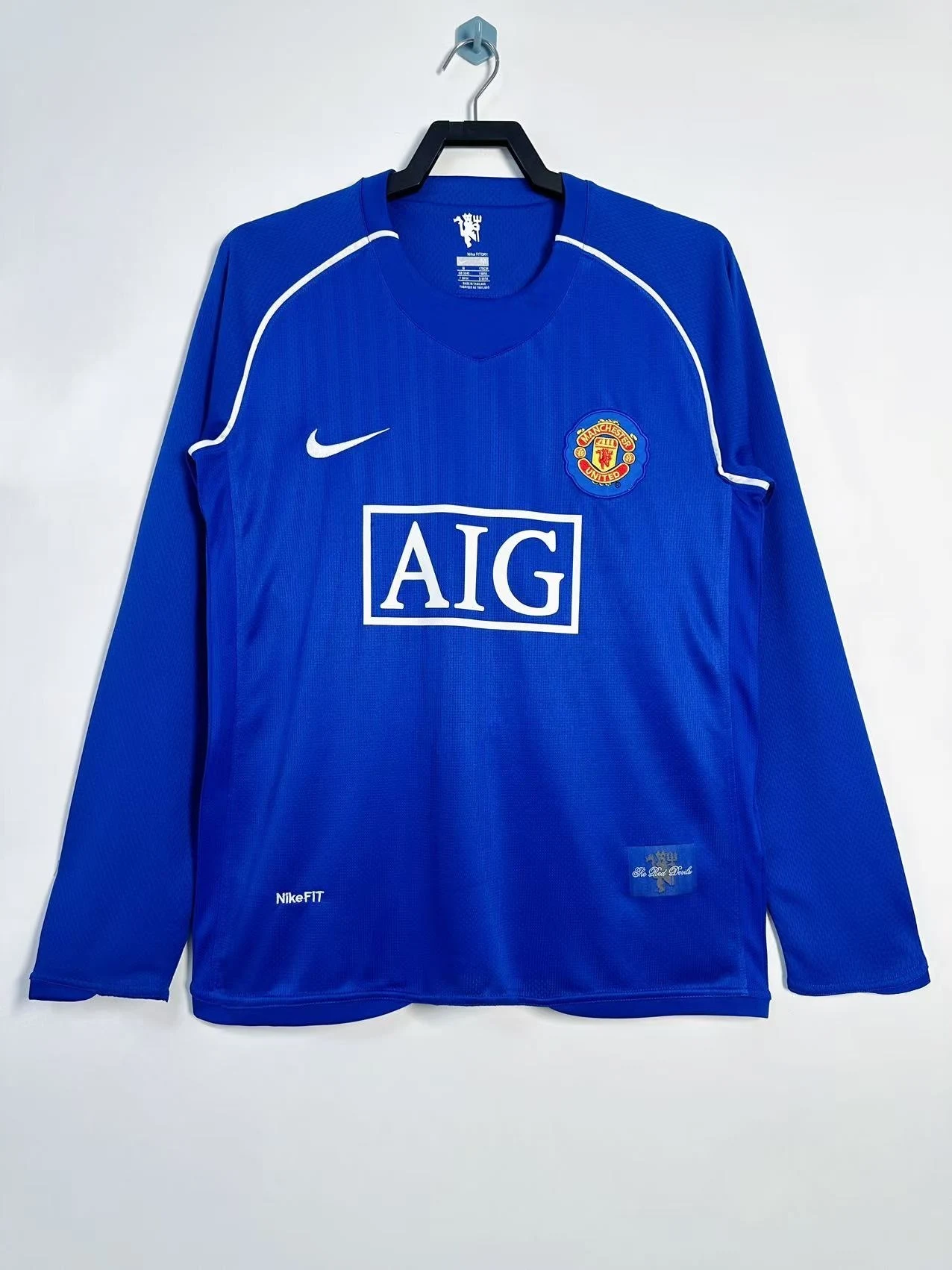 2007-08 Manchester United Goalkeeper Retro Long-Sleeve Jersey
