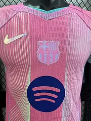 2025-26 Barcelona Pink Special Edition Shirt - Player Edition view 3