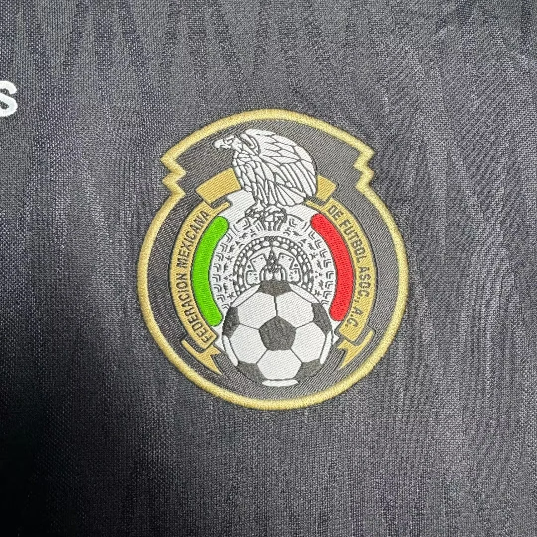 2010 Mexico Away Retro Jersey view 6