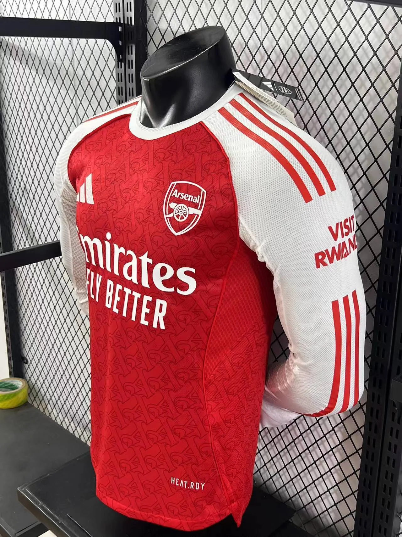 2025-26 Arsenal Home Long-Sleeve Jersey – Player Version view 9