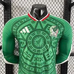 2026-27 Mexico Home Long-Sleeve Jersey - Player Version view 3