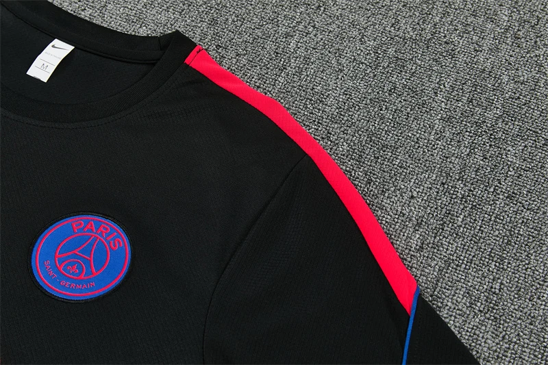 2026-27 Paris Black Short-Sleeve Training Jersey view 10