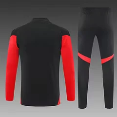 2025-26 Bayern Munich Black Half-Pull Training Jersey view 2