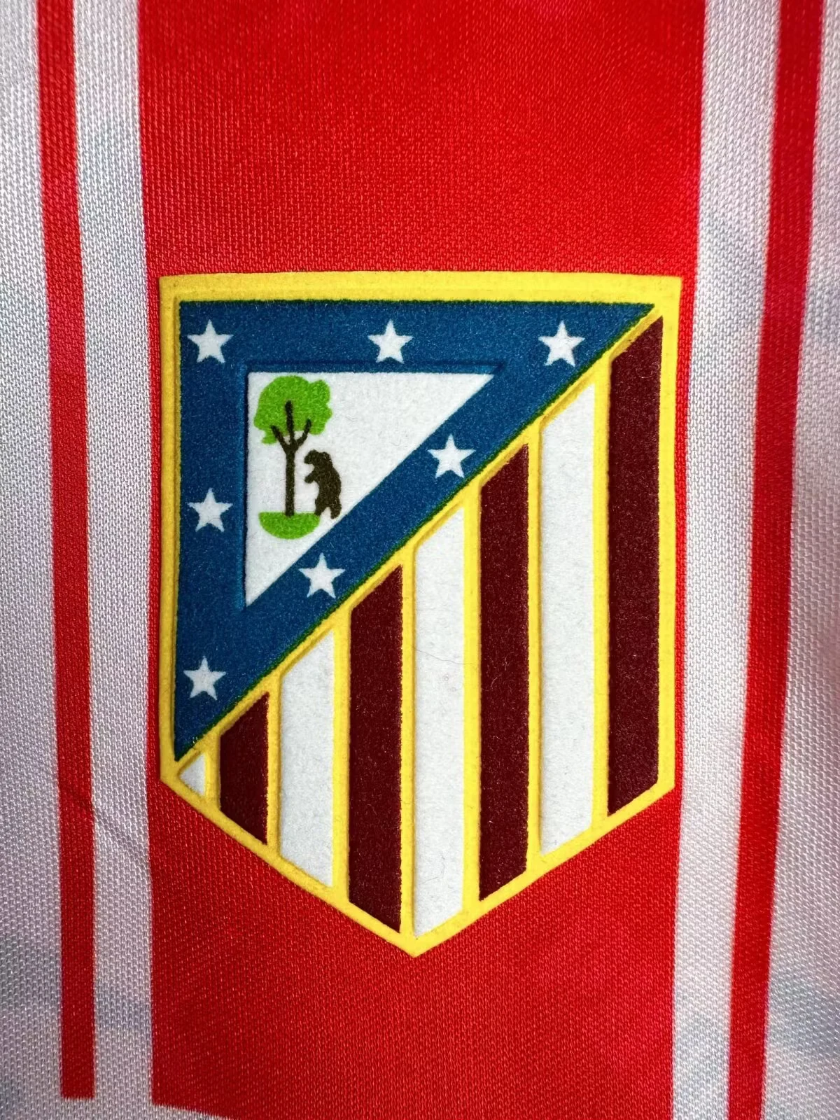 1994-95 Atletico Madrid Home Long Sleeve Retro Jersey view 5