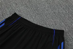 2025-26 Real Madrid yellow blue short sleeve training jersey view 6