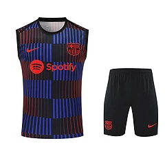 2025-26 Barcelona vest training jersey view 3