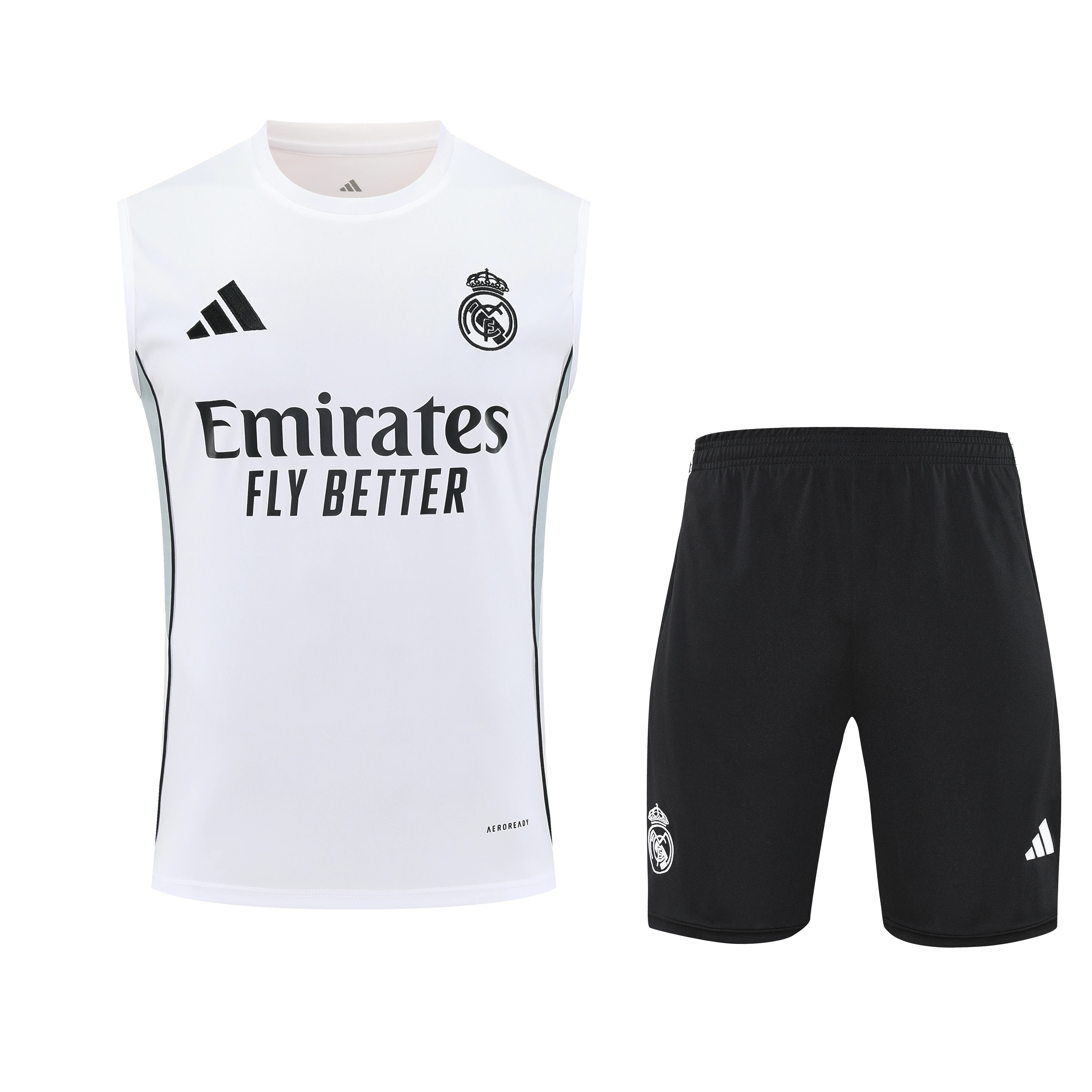 2025-26 Real Madrid Training Vest Jersey view 3