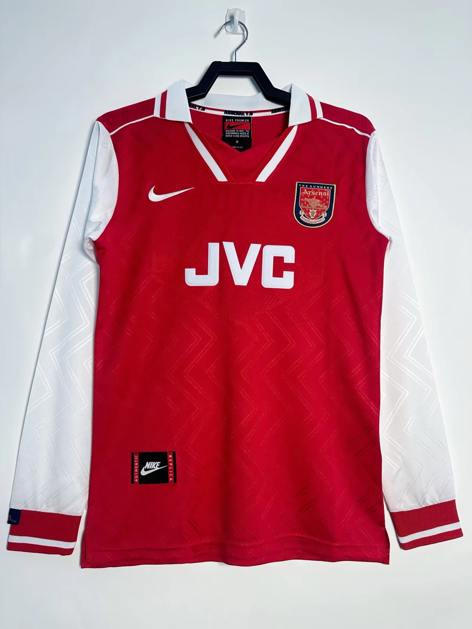 1996-97 Arsenal Home Long Sleeve Retro Shirt