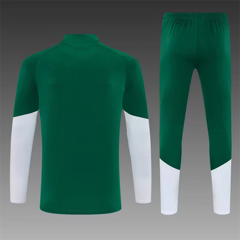 2026-27 Italy Green Half-Zip Training Jersey view 2