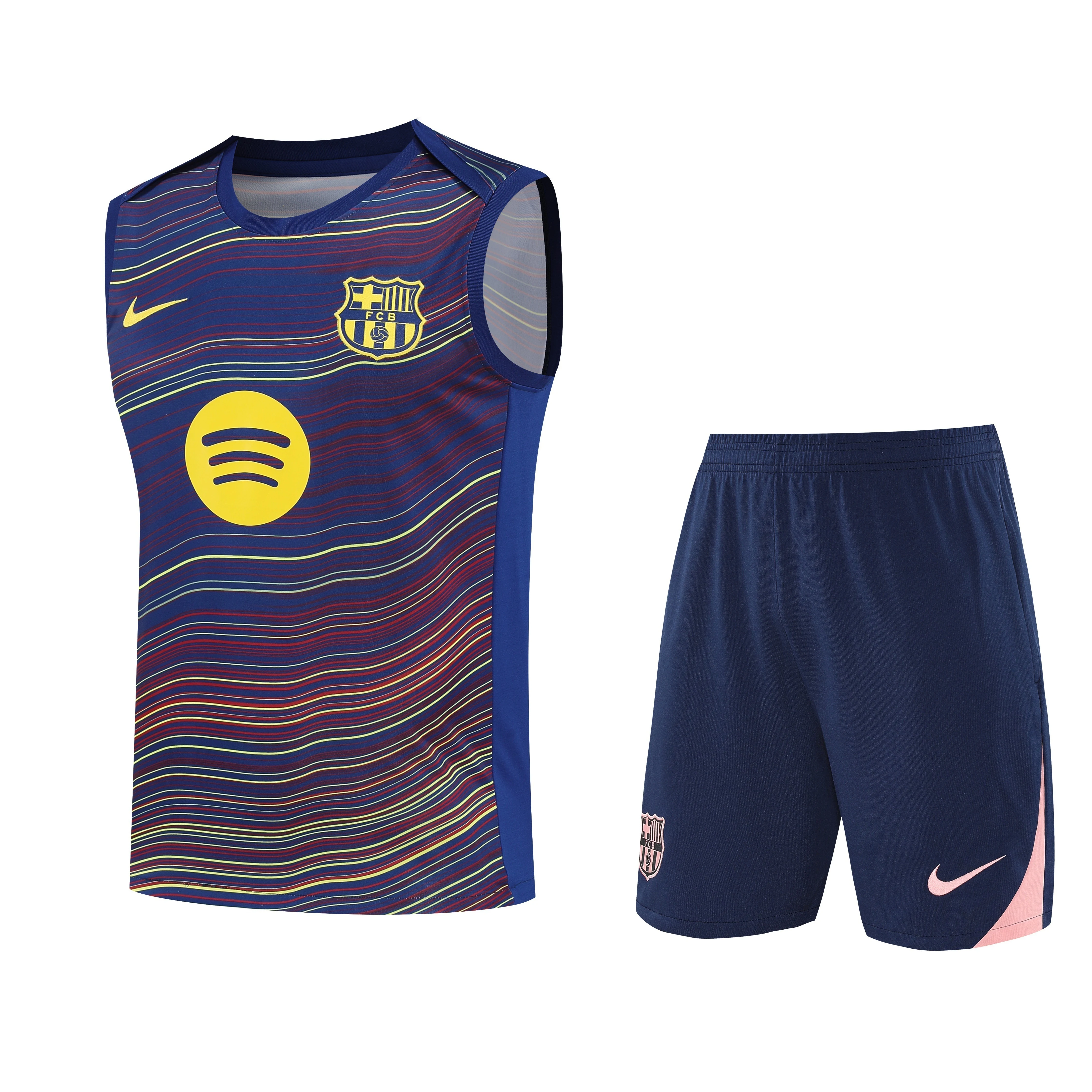 2025-26 Barcelona vest training jersey view 14