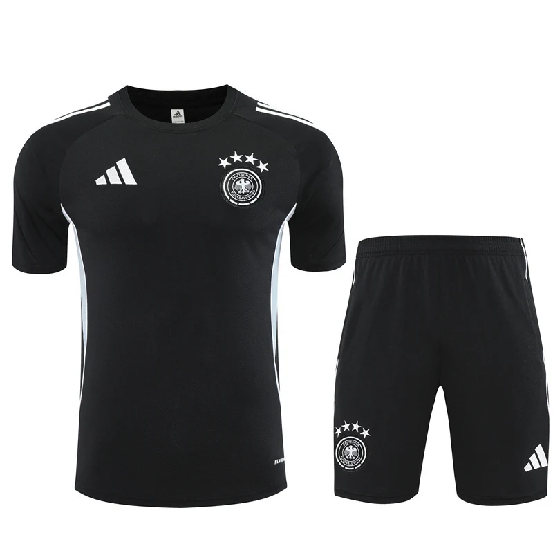 2025-26 Germany Black Short-Sleeve Training Jersey view 17
