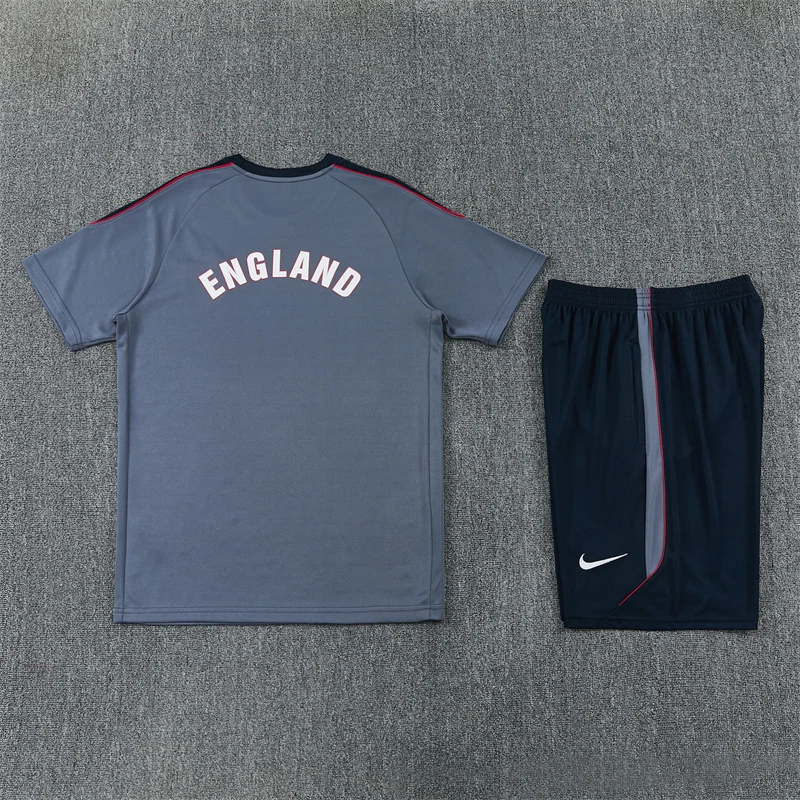 2026-27 England Grey Short-Sleeve Training Jersey view 14