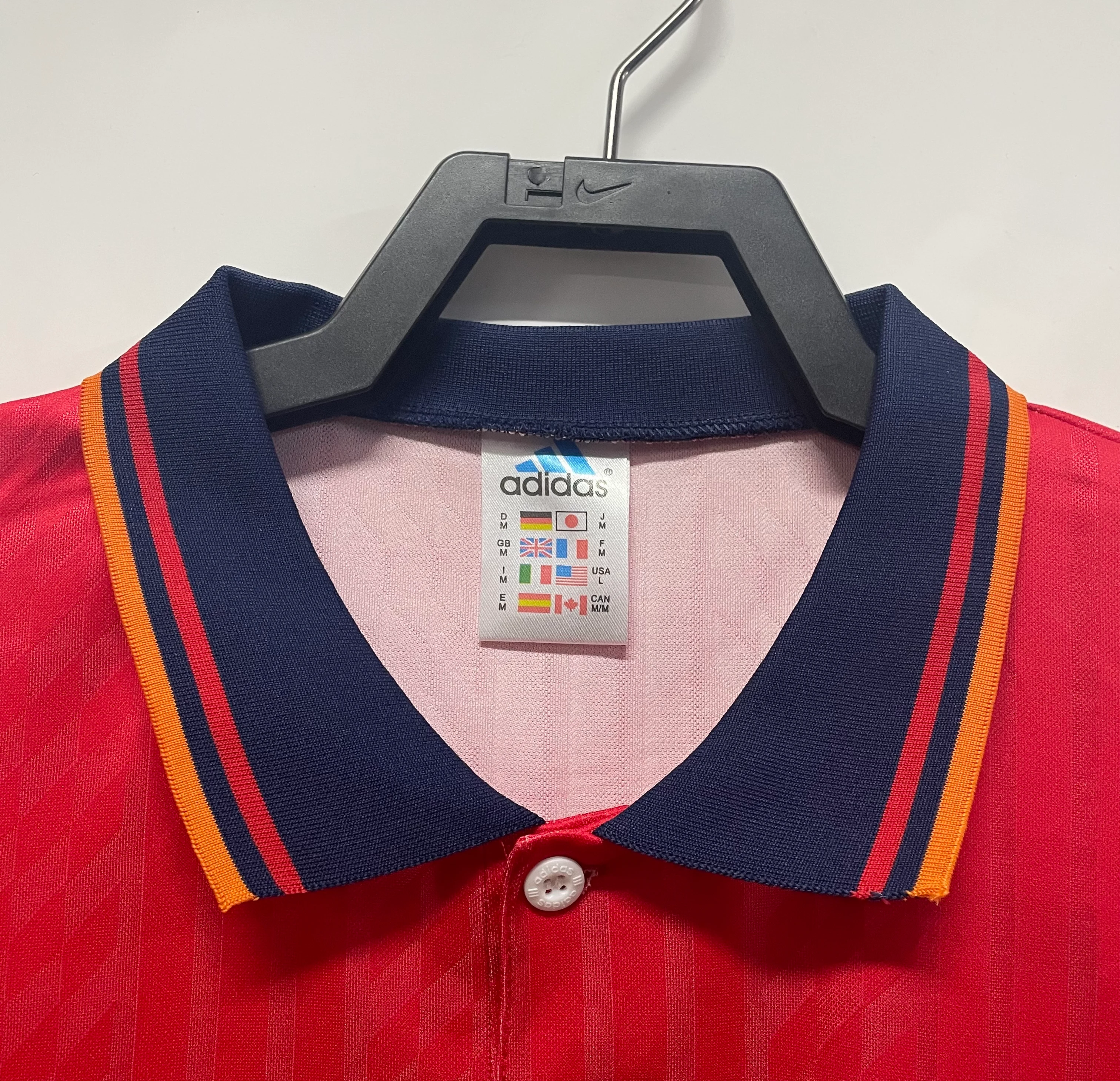 1994 Spain Home Retro Jersey view 5