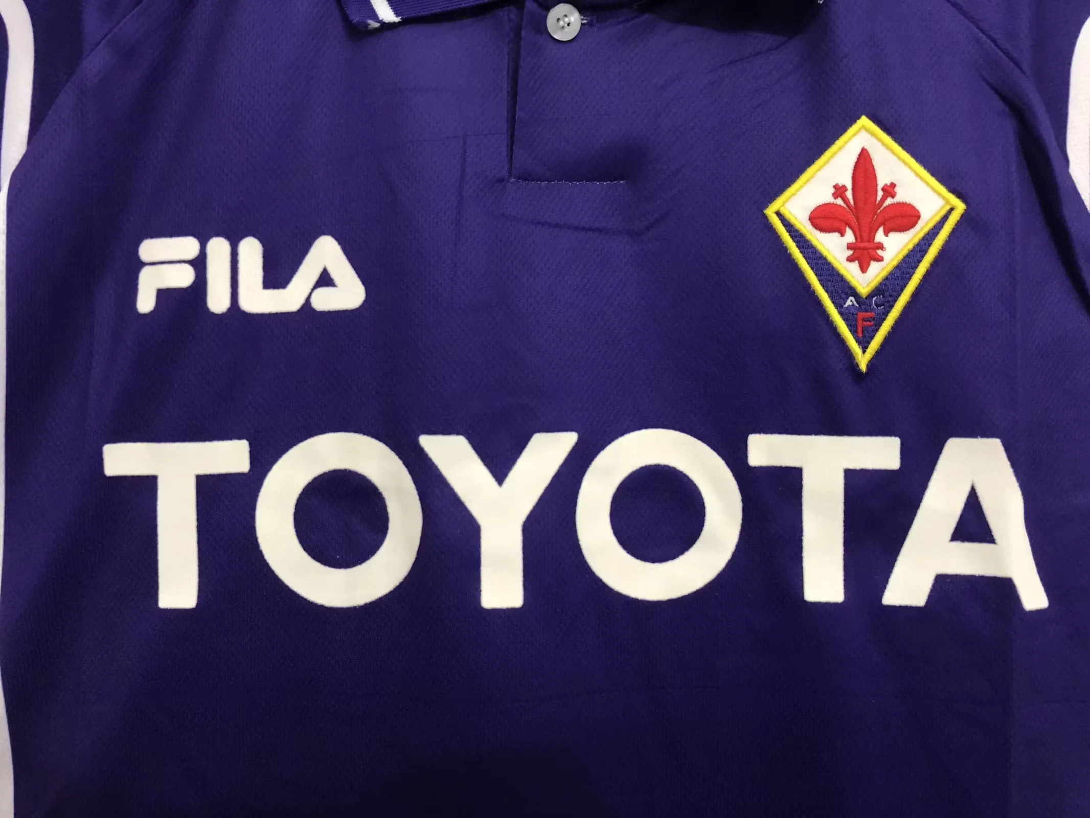 1999-00 Fiorentina Home Retro Jersey view 7