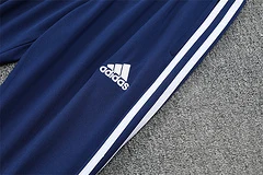 2025-26 Real Madrid White Retro Half-Draw Training Jersey view 6