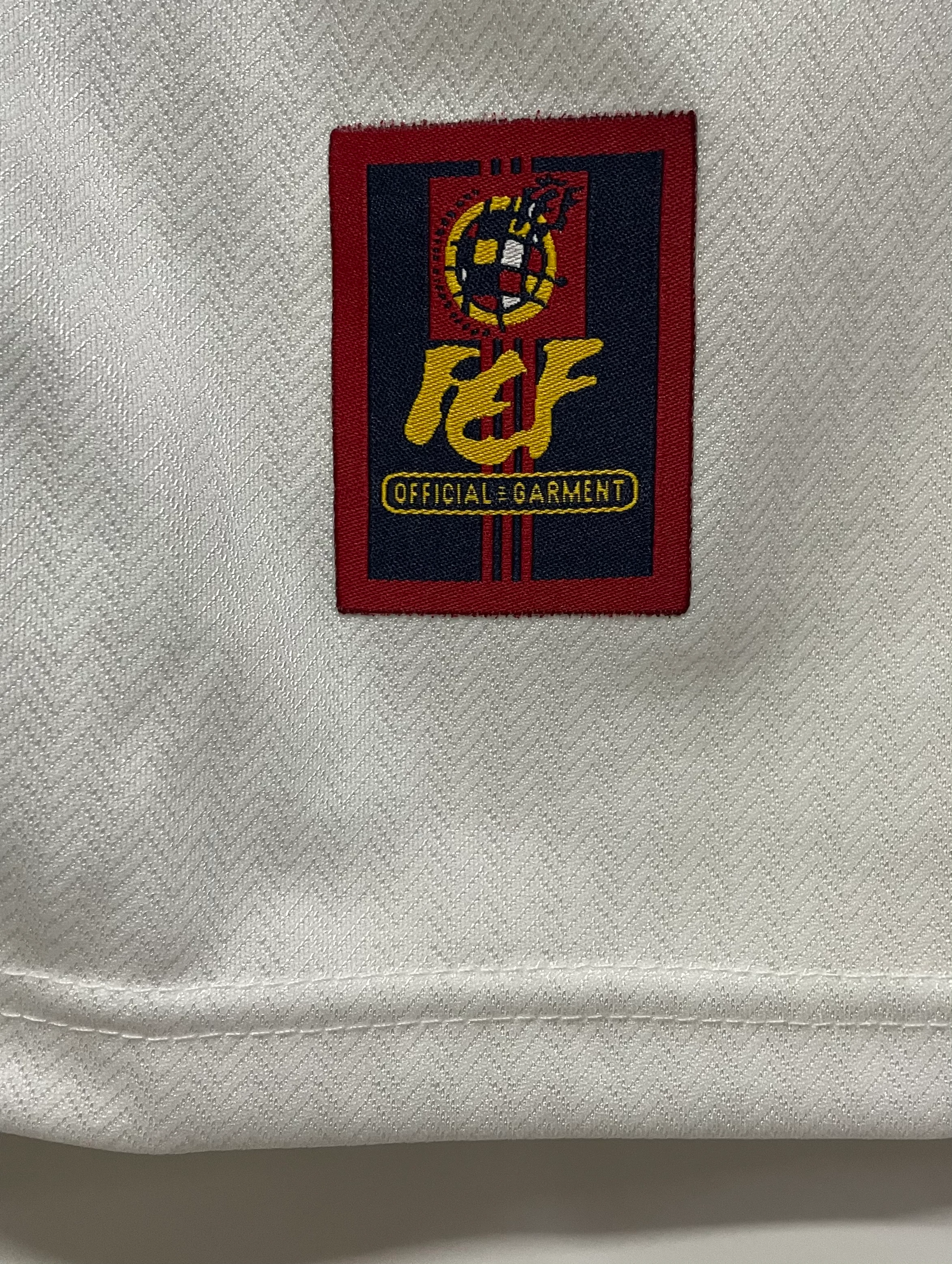 1998 Spain Away Retro Jersey view 3