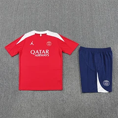 2025-26 Paris Saint-Germain Red Short-Sleeve Training Jersey view 12