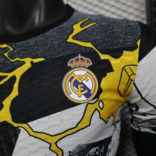 2025-26 Real Madrid Cartoon Jersey - Player Version view 6