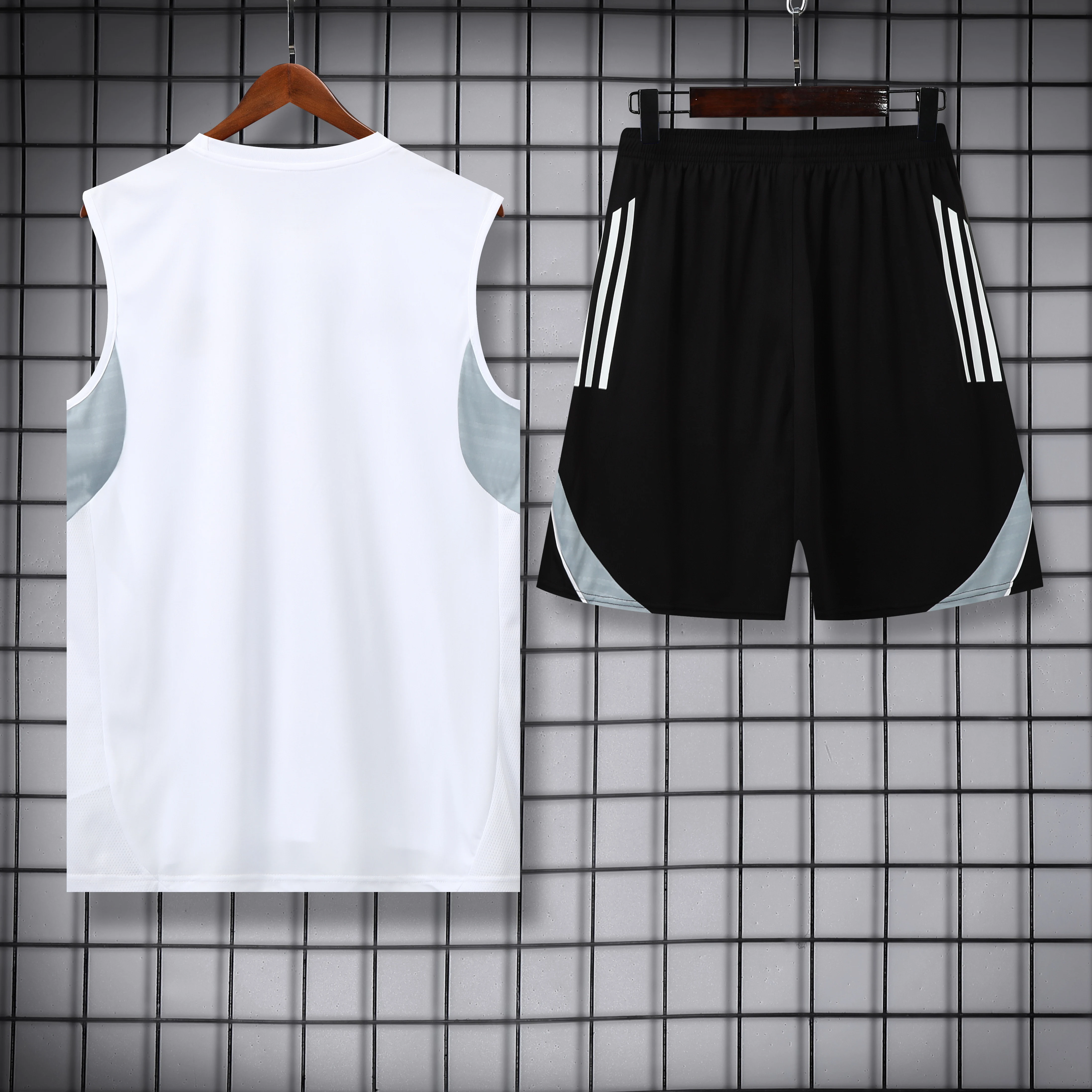 2025-26 Real Madrid Training Vest Jersey view 2