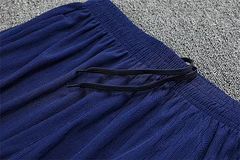 2025-26 Paris Saint-Germain Royal Blue Half-Dress Training Jersey view 3