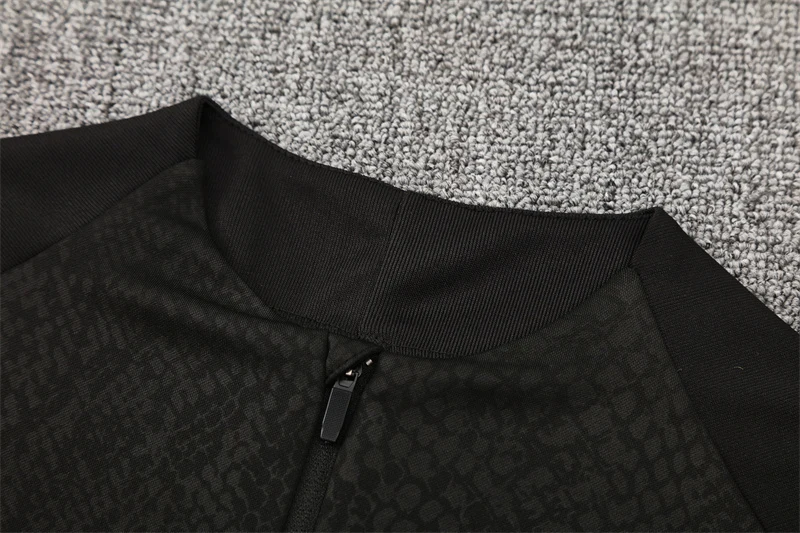 2025-26 Barcelona Black Half-Zip Training Jersey view 5