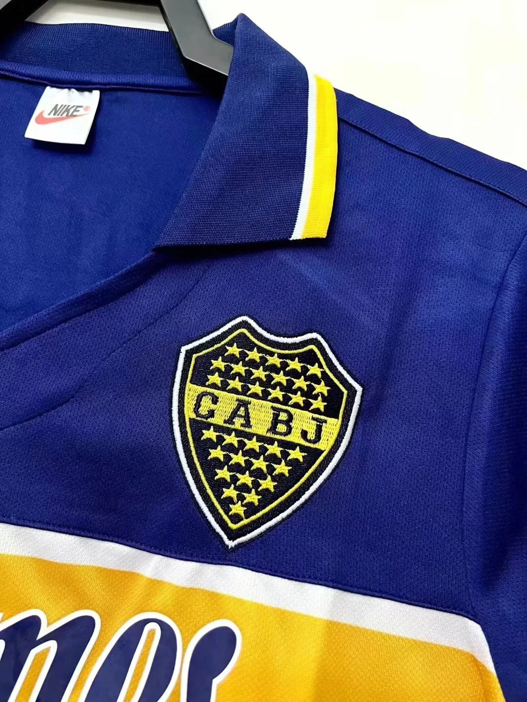 1996-97 Boca home retro jersey view 6