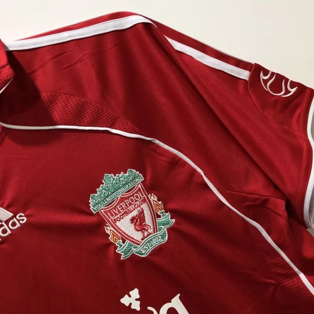 2006-08 Liverpool Home Retro Jersey view 8