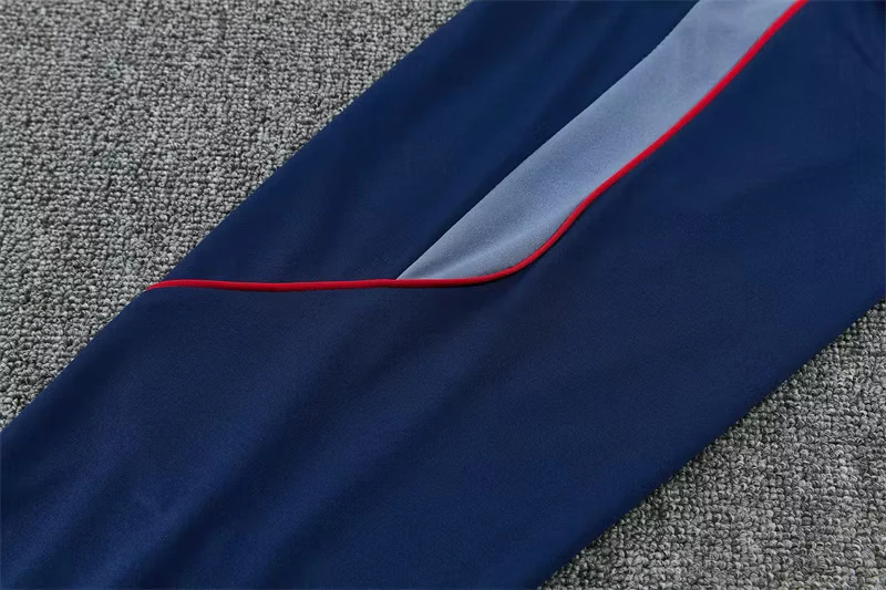 2026-27 England Grey Half-Zip Training Jersey view 13