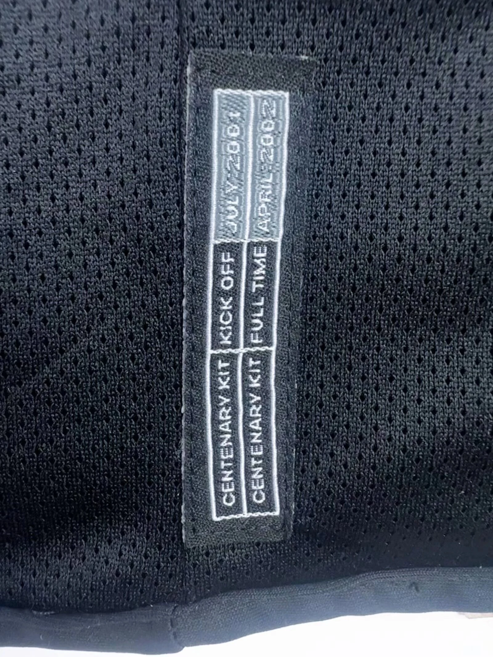 2001-02 Manchester United double-sided centenary commemorative retro jersey view 12