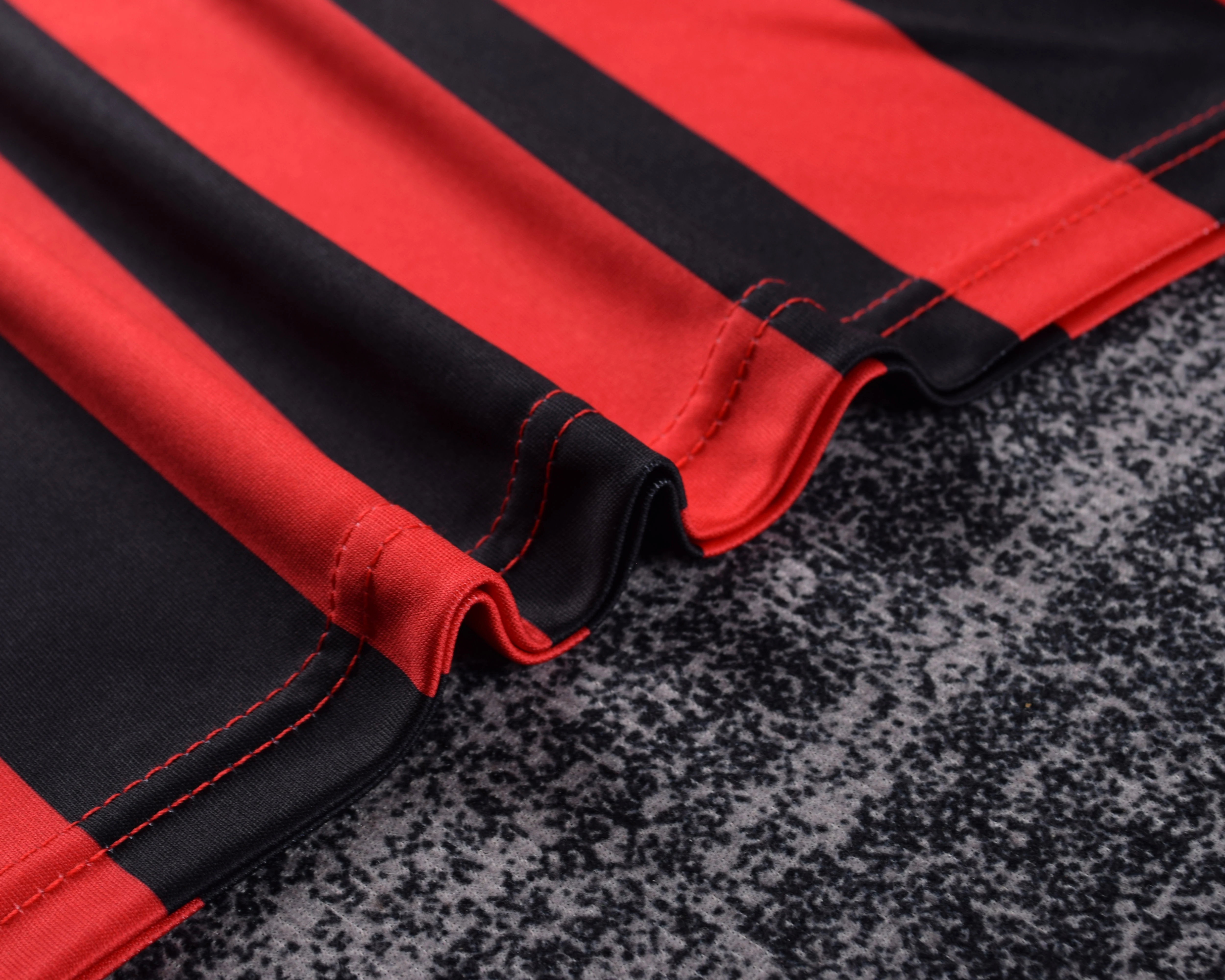1990-91 AC Home Retro Shirt - Kids view 4