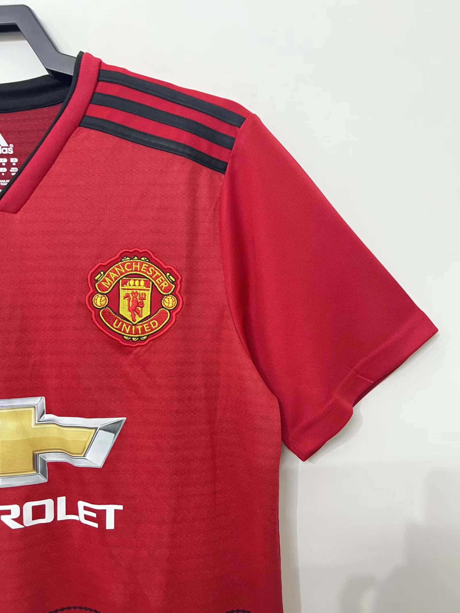 2018-19 Manchester United Home Retro Jersey view 4