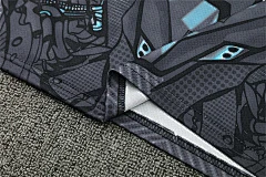 2025-26 Napoli Black Grey Short Sleeve Training Jersey view 10
