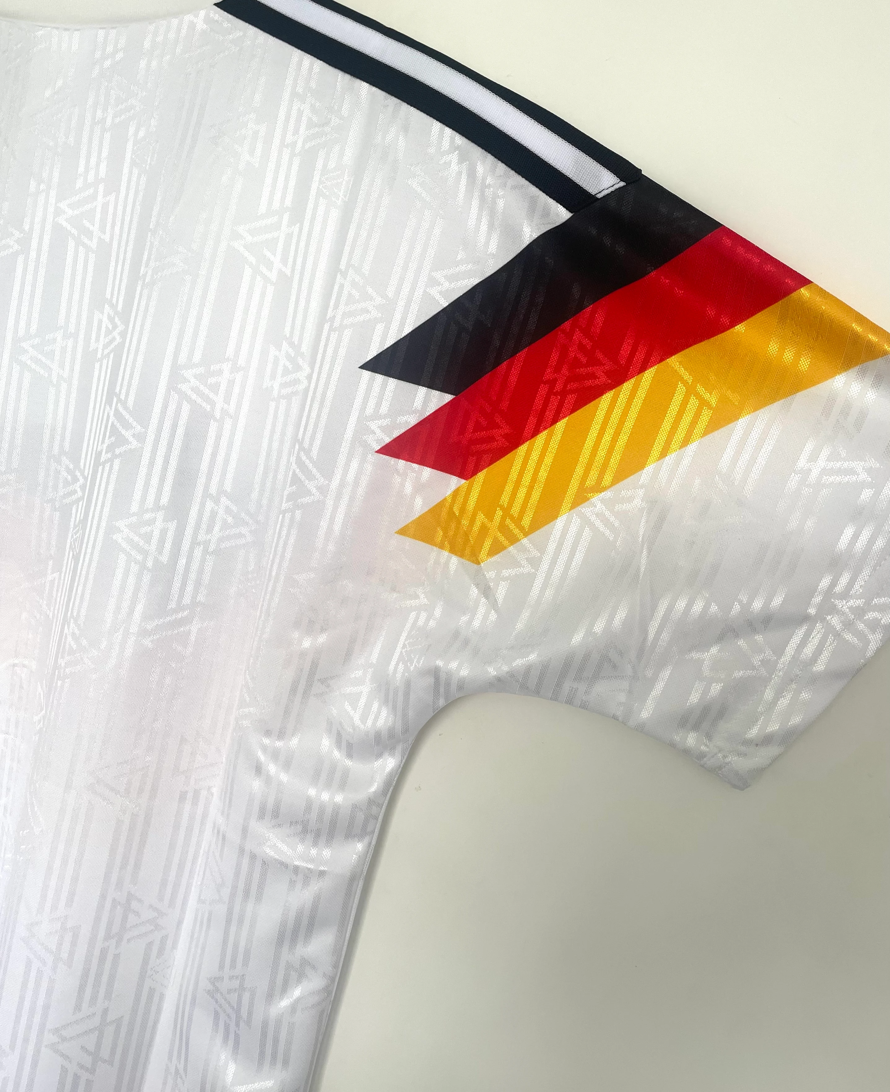 1990 Germany Home Retro Jersey view 3