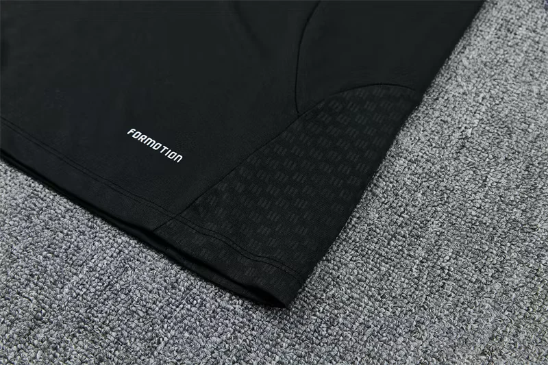 2026-27 Real Madrid Black Half-Zip Training Jersey view 9