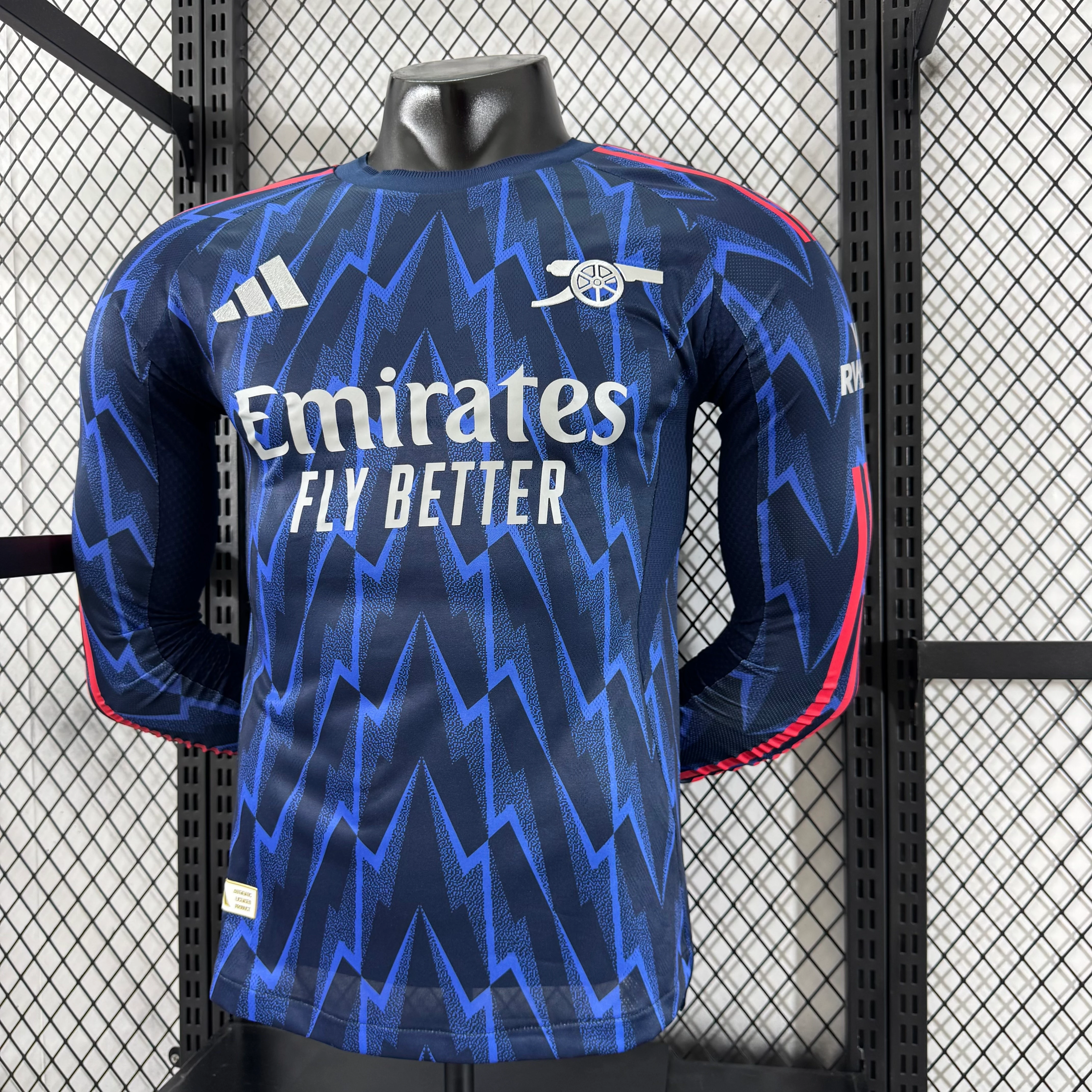 2025-26 Arsenal Away Long-Sleeve Jersey – Player Version view 9