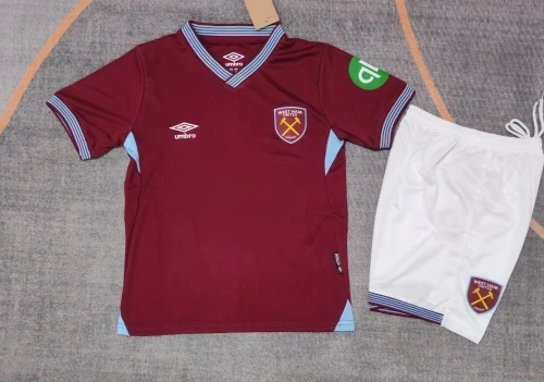 2025-26 West Ham United Home Shirt - Kids