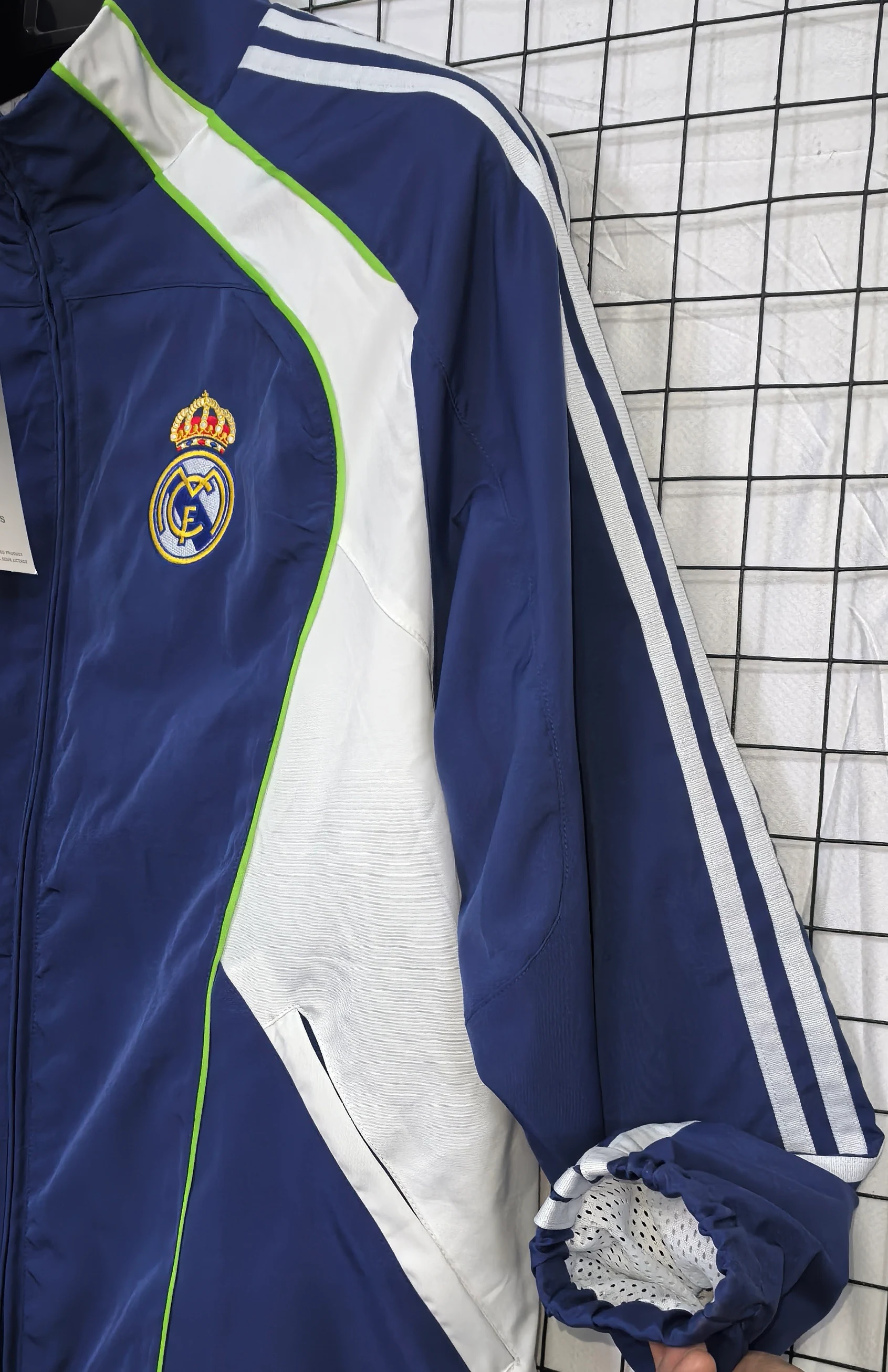 2026-27 Real Madrid Waterproof Training Windbreaker view 6