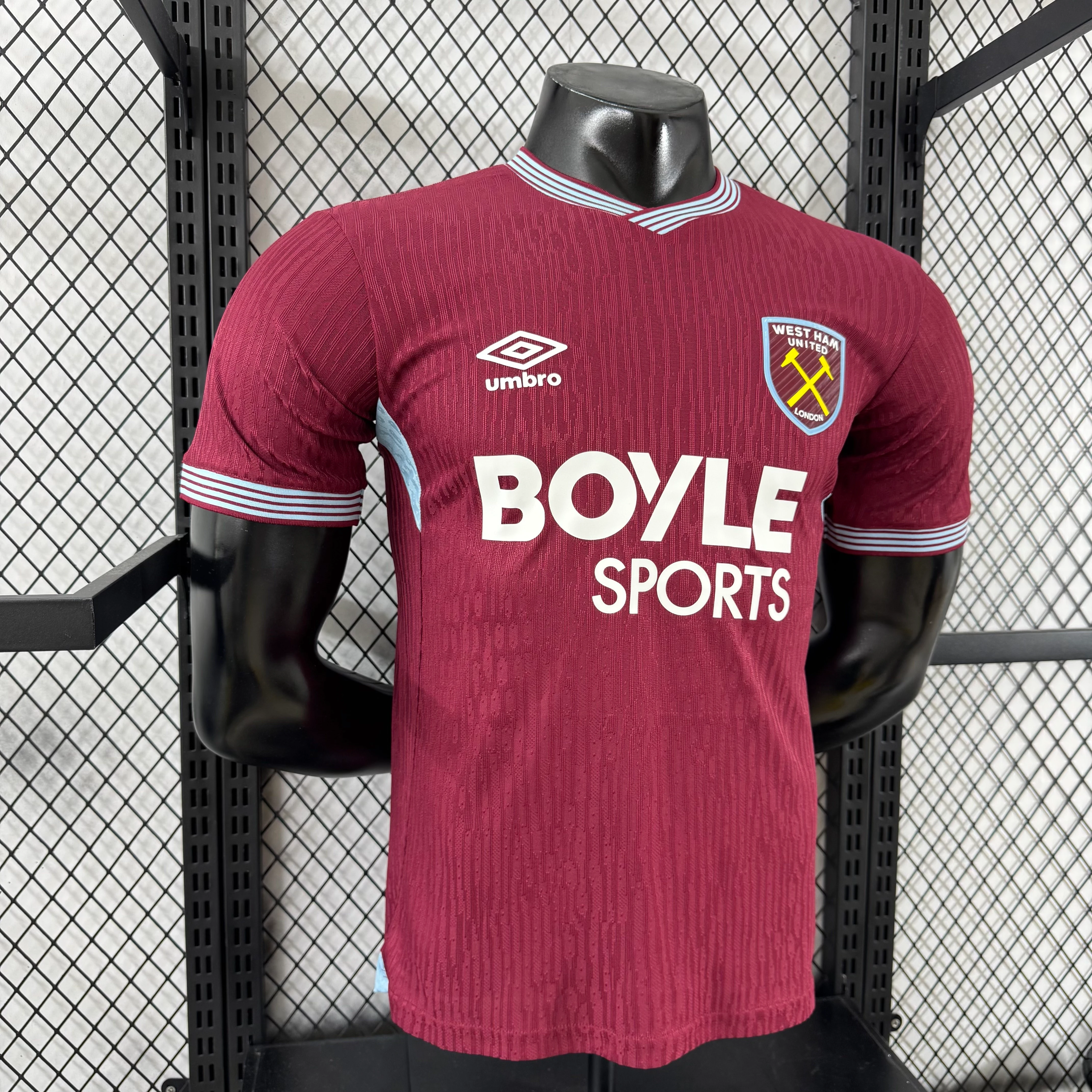 2025-26 West Ham United Home Shirt – Player Version view 10