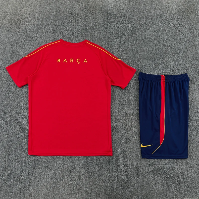 2026-27 Barcelona Red Short-Sleeve Training Jersey view 14