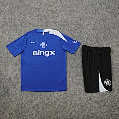 2025-26 Chelsea Blue T90 Short Sleeve Training Shirt view 17
