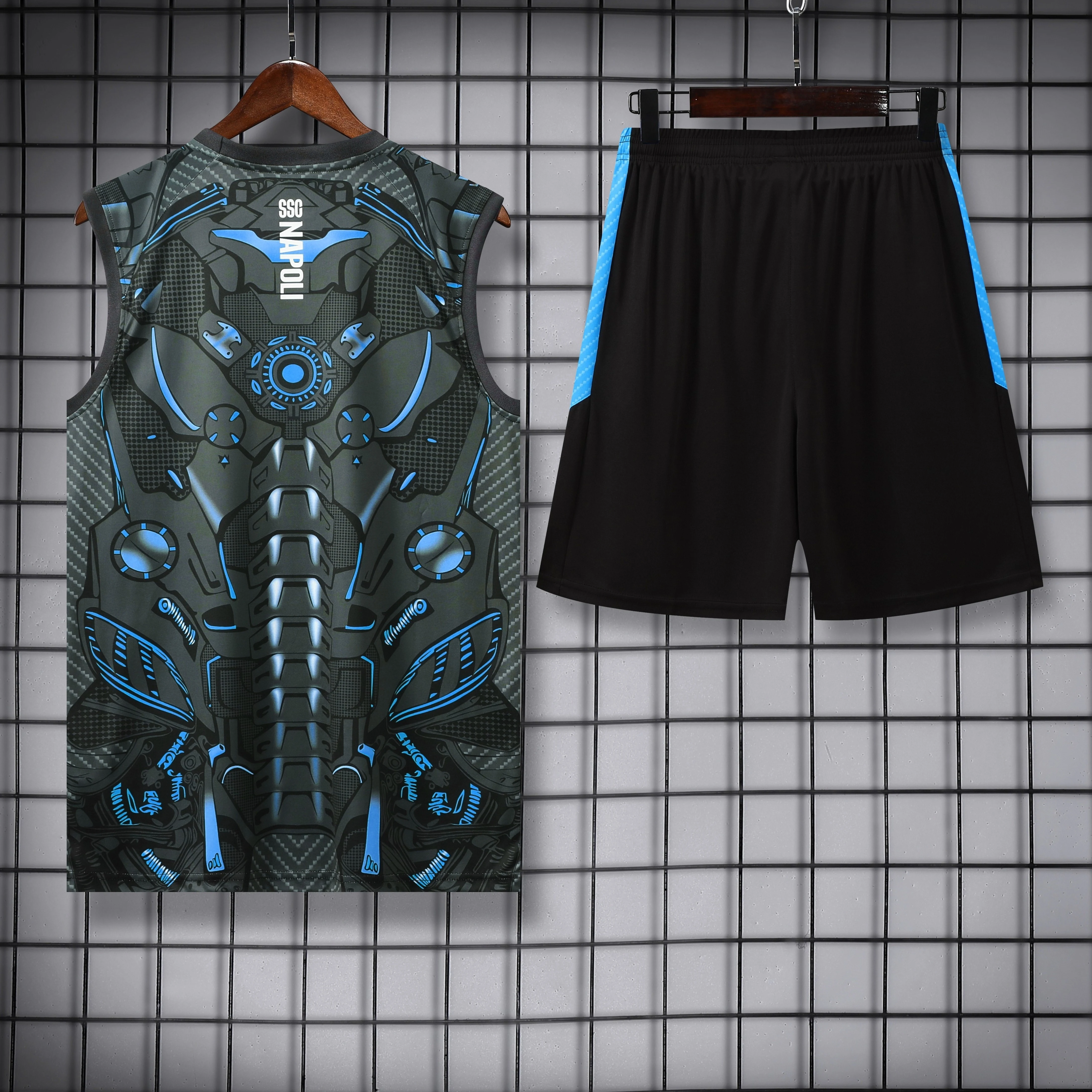 2025-26 Napoli training vest jersey view 2