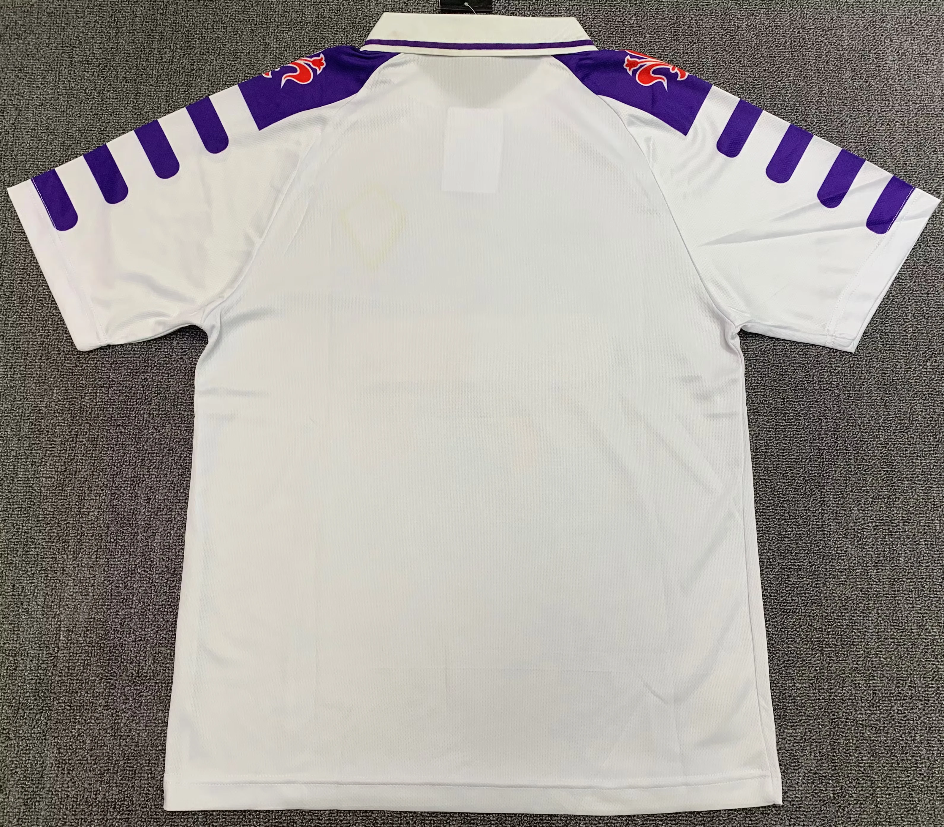1998-99 Fiorentina away white retro jersey view 2