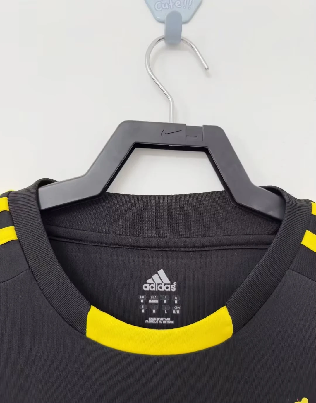 2011-12 Real Madrid Black Goalkeeper Retro Jersey view 8