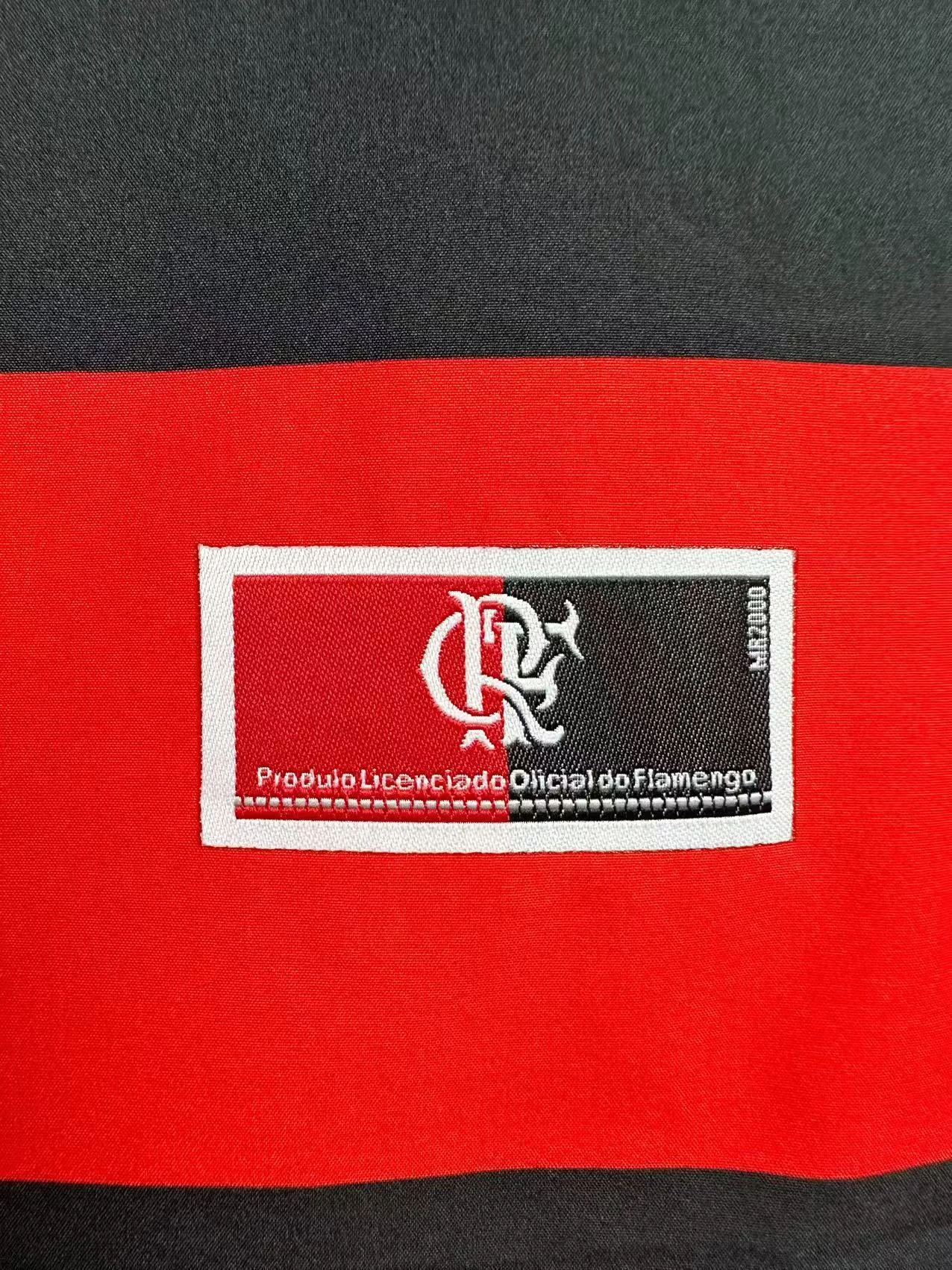 2000-01 Flamengo Home Retro Jersey view 4