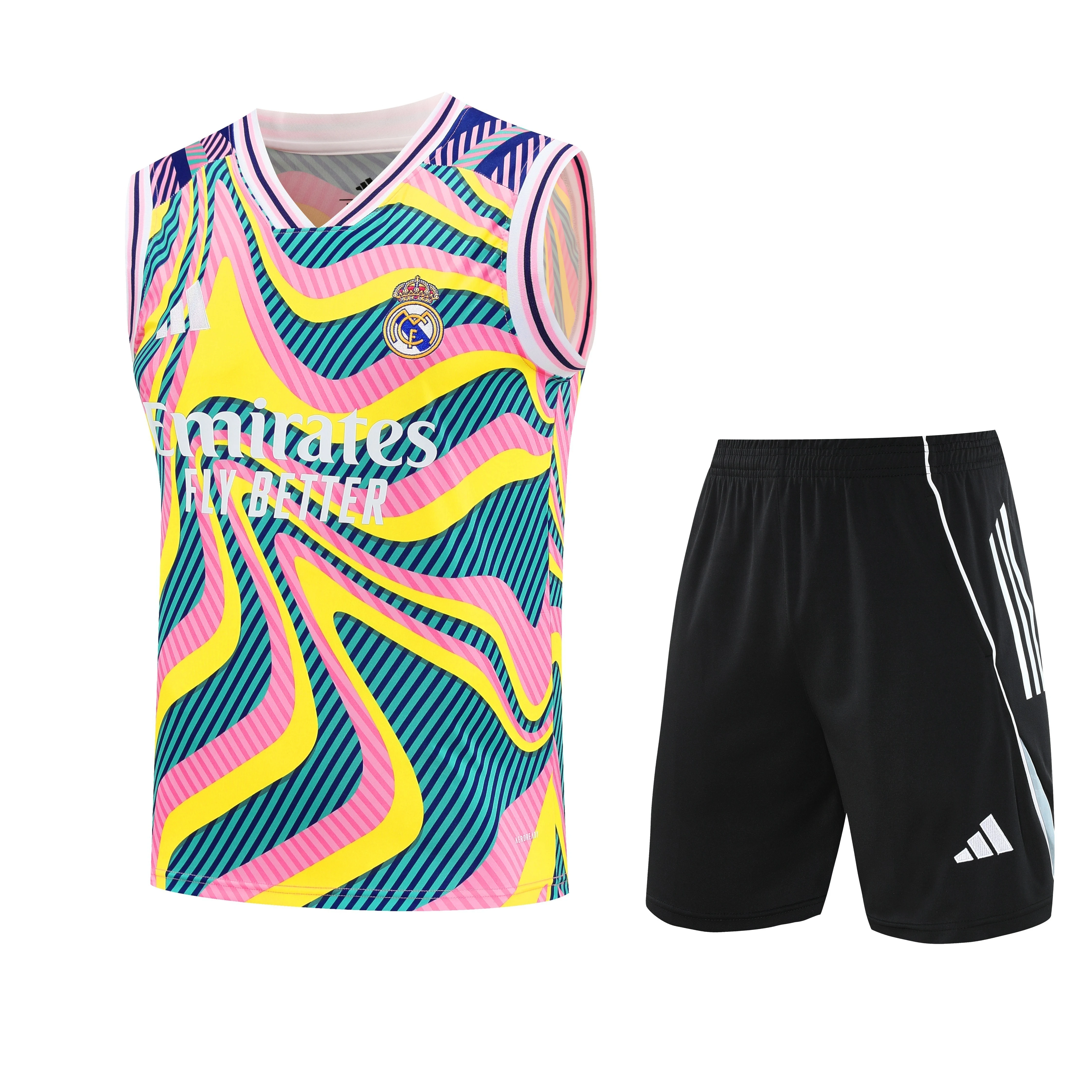 2025-26 Real Madrid Training Vest Jersey view 6